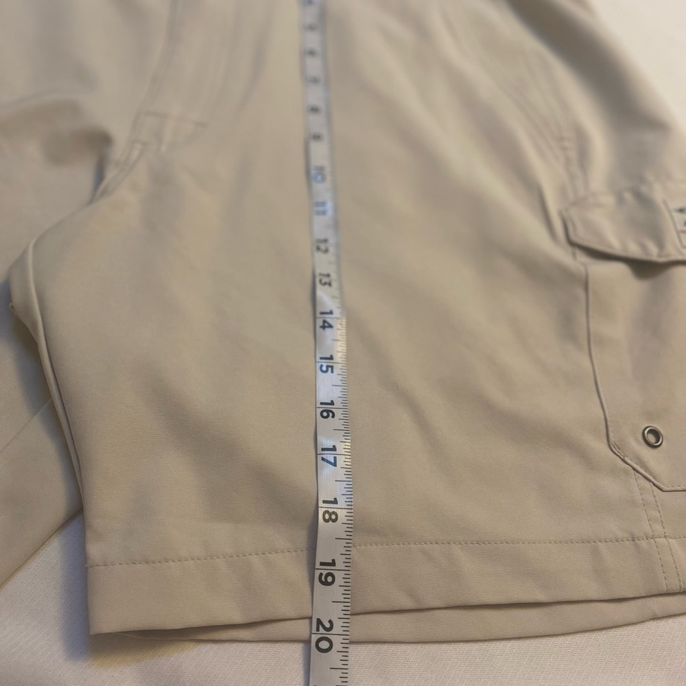 Bimini Mens Tan Cargo Shorts Size 42 - Picture 4 of 7